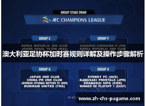 澳大利亚足协杯加时赛规则详解及操作步骤解析 澳大利亚足协杯加时赛规则详解及操作步骤解析